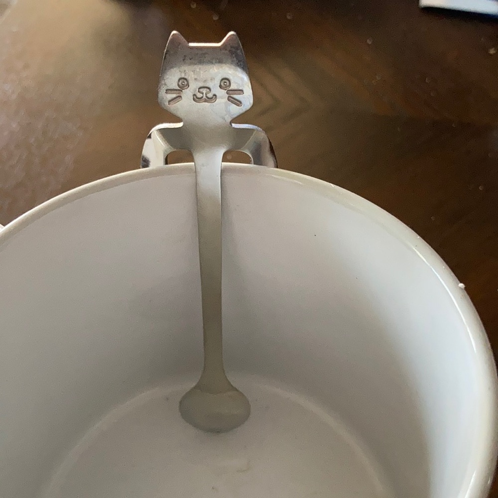 Adorable Kitty tea spoons- 2
